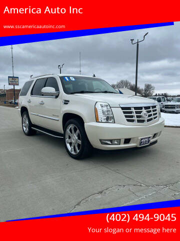 2010 Cadillac Escalade for sale at America Auto Inc in South Sioux City NE