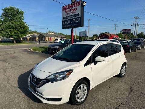 2017 Nissan Versa Note for sale at Unlimited Auto Group in West Chester OH