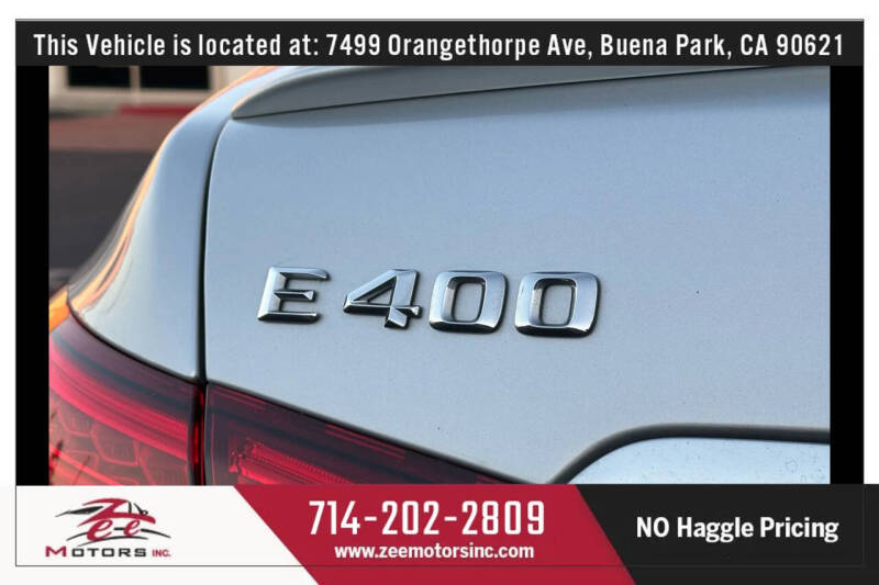 2016 Mercedes-Benz E-Class E 400