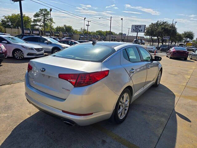 2013 Kia Optima for sale at Mac Motors in Arlington, TX