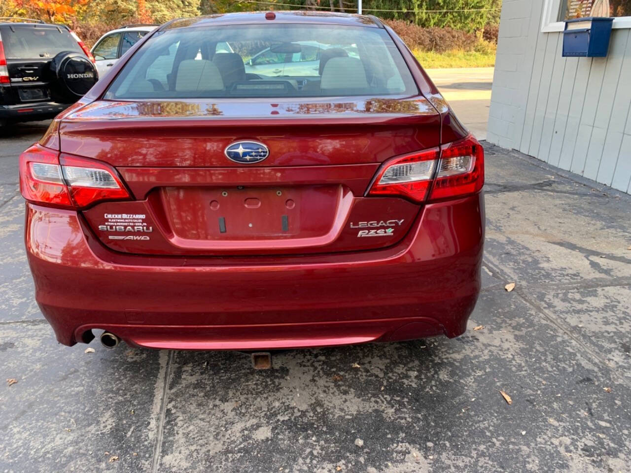 2015 Subaru Legacy for sale at Chuckie Bizzarro's Fleetwing Auto in Erie, PA