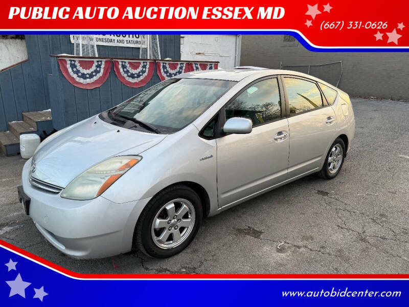 2006 Toyota Prius for sale at PUBLIC AUTO AUCTION ESSEX MD in Essex MD