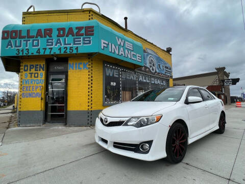2012 Toyota Camry for sale at Dollar Daze Auto Sales Inc in Detroit MI