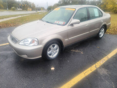 2000 Honda Civic for sale at WOLVERINE AUTO LIQUIDATORS L.L.C. in Ypsilanti MI