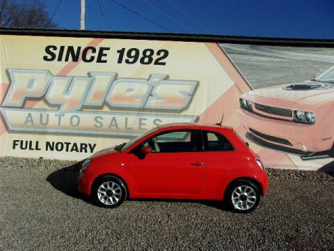 2017 FIAT 500 for sale at Pyles Auto Sales in Kittanning PA