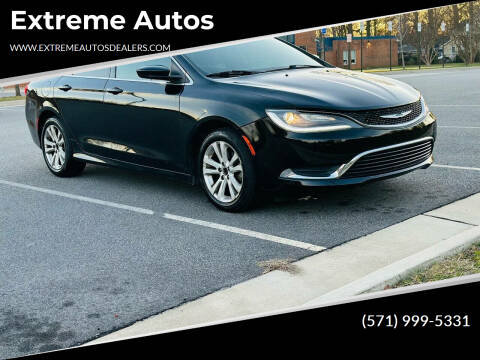 2015 Chrysler 200 for sale at Extreme Autos in Front Royal VA