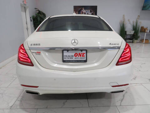 2016 Mercedes-Benz S-Class S 550 4MATIC