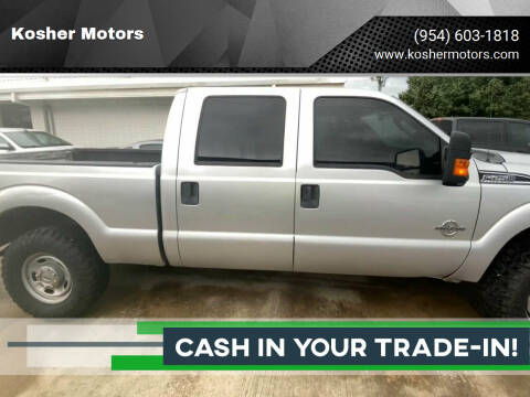 2015 Ford F-250 Super Duty for sale at Kosher Motors in Hollywood FL