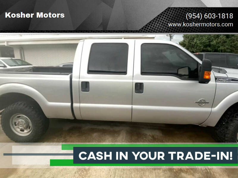 2015 Ford F-250 Super Duty for sale at Kosher Motors in Hollywood FL