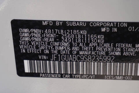 2025 Subaru Impreza