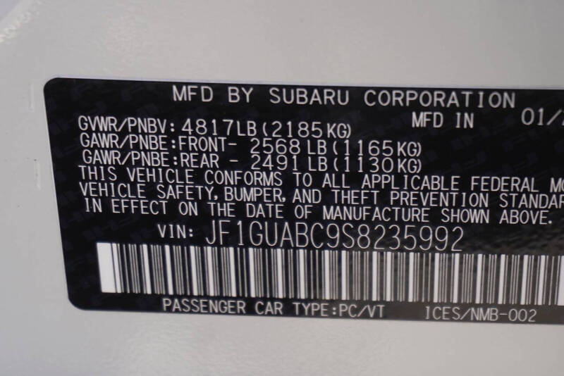 2025 Subaru Impreza