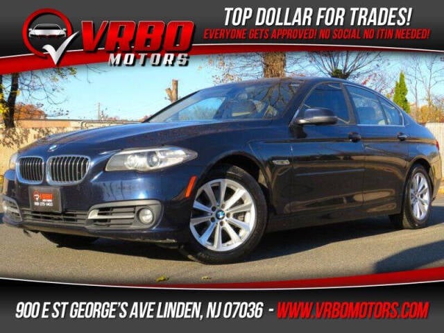 2015 BMW 5 Series for sale at Vrbo Motors in Linden, NJ