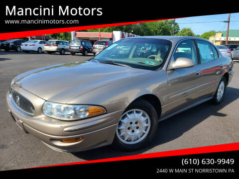 2002 Buick LeSabre for sale at Mancini Motors in Norristown PA