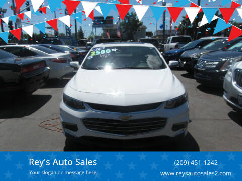 2016 Chevrolet Malibu for sale at Rey's Auto Sales in Stockton CA