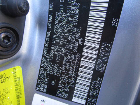 2012 Toyota Sienna LE 8-Passenger