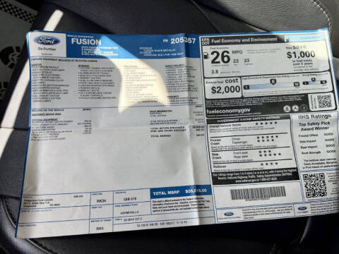 2015 Ford Fusion Titanium