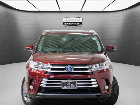 2017 Toyota Highlander Hybrid Limited Platinum