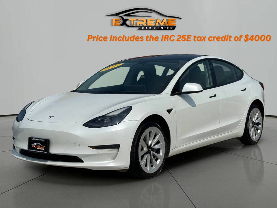 2022 Tesla Model 3 for sale at Extreme Car Center in Detroit, MI