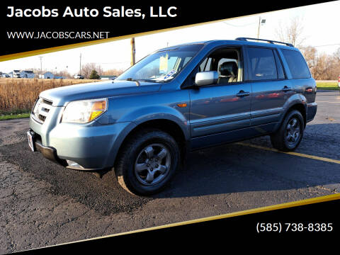 2007 Honda Pilot for sale at Jacobs Auto Sales, LLC in Spencerport NY