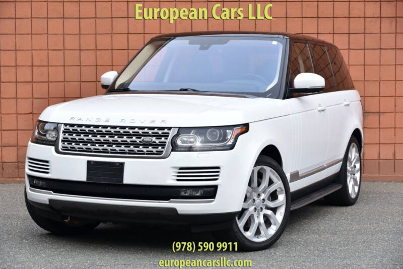 2016 Land Rover Range Rover for sale at European Cars in Salem MA