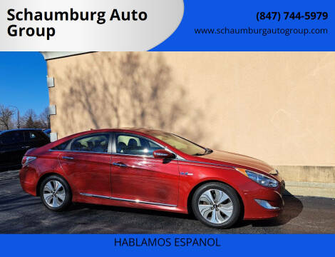 2014 Hyundai Sonata Hybrid for sale at Schaumburg Auto Group in Addison IL
