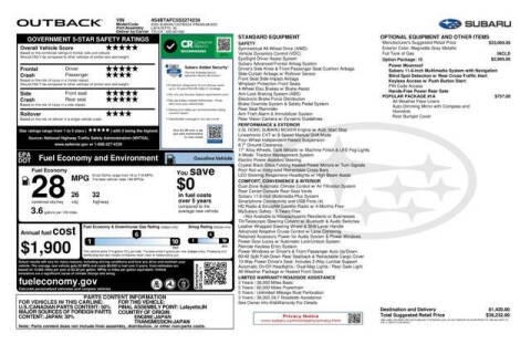 2025 Subaru Outback Premium