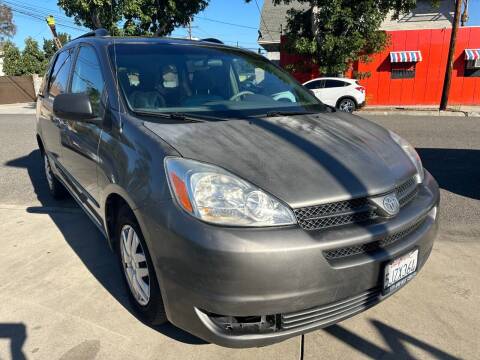 2004 Toyota Sienna for sale at LUCKY MTRS in Pomona CA