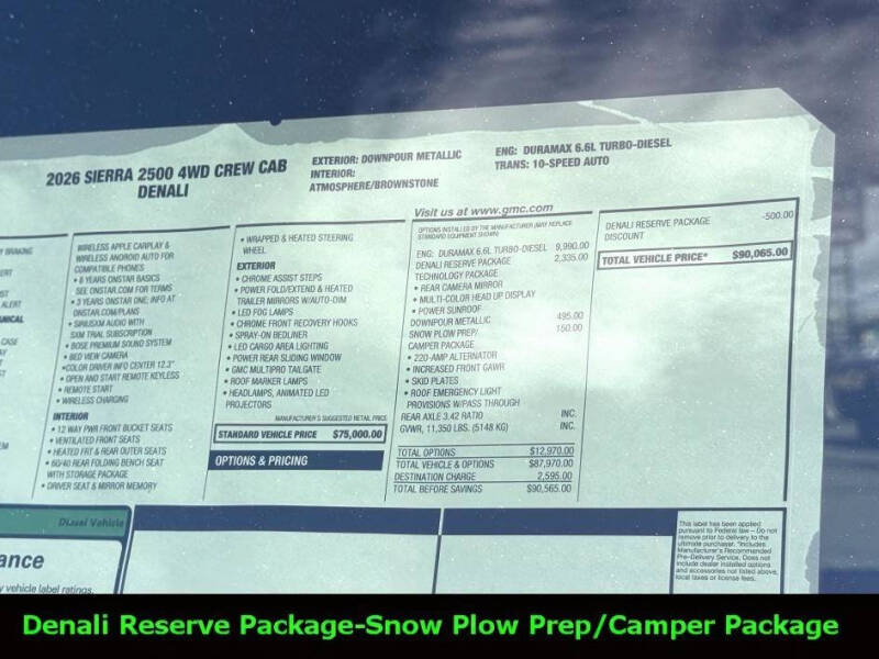 2026 GMC Sierra 2500HD