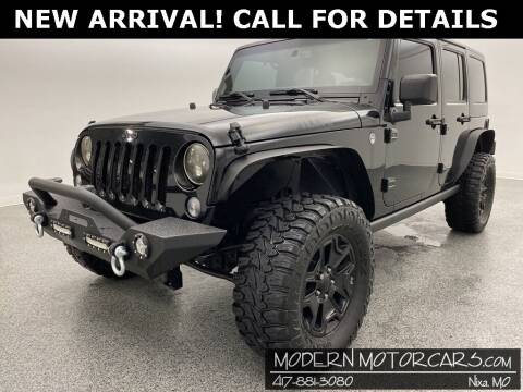 2018 Jeep Wrangler JK Unlimited for sale at Modern Motorcars in Nixa MO
