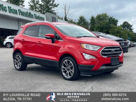 2020 Ford EcoSport for sale at Ole Ben Franklin Motors KNOXVILLE - Alcoa in Alcoa TN