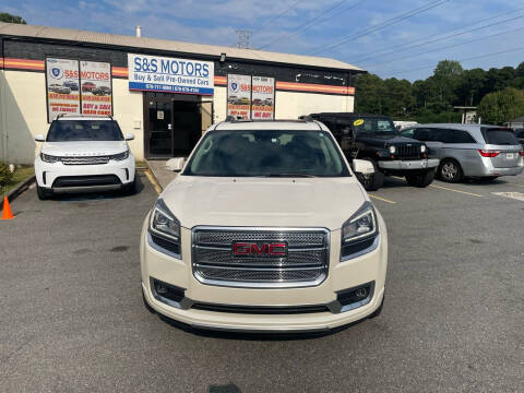 2015 GMC Acadia for sale at S & S Motors in Marietta GA