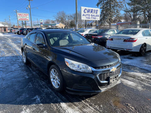 2015 Chevrolet Malibu for sale at Chris Auto Sales in Springfield MA