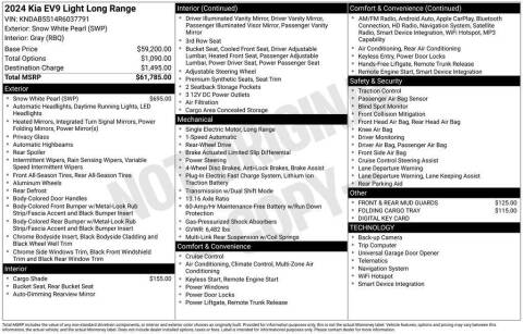 2024 Kia EV9 Light Long Range