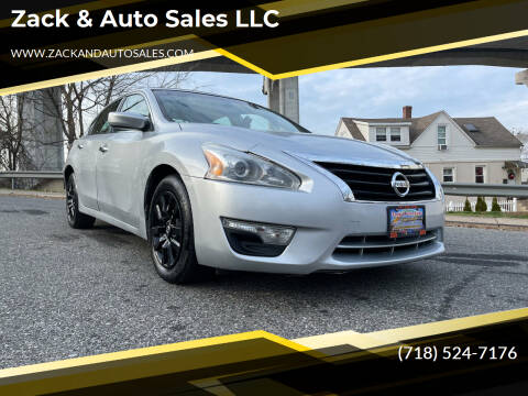 2015 Nissan Altima for sale at Zack & Auto Sales LLC in Staten Island NY
