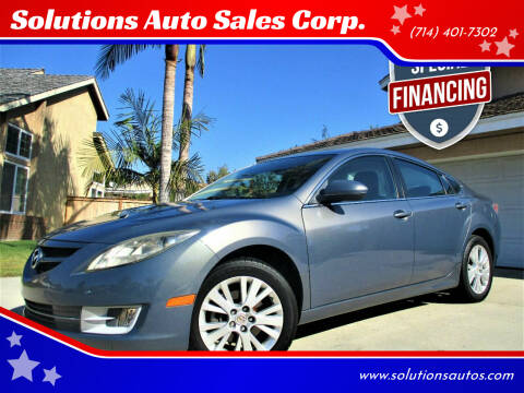 2010 Mazda MAZDA6 for sale at Solutions Auto Sales Corp. in Orange CA