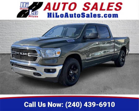 2021 RAM 1500 for sale at Hi-Lo Auto Sales in Frederick MD