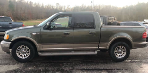 2001 Ford F-150 for sale at Monroe Auto's, LLC in Parsons TN