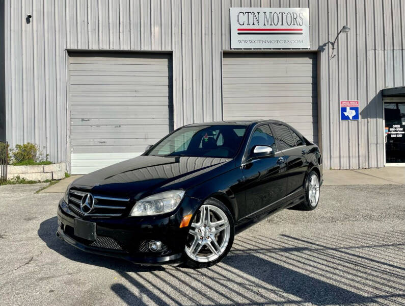 2009 Mercedes-Benz C-Class for sale at CTN MOTORS in Houston TX