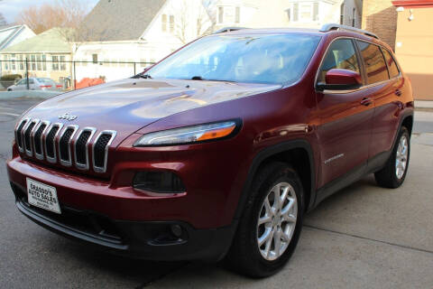 2014 Jeep Cherokee for sale at Grasso's Auto Sales in Providence RI