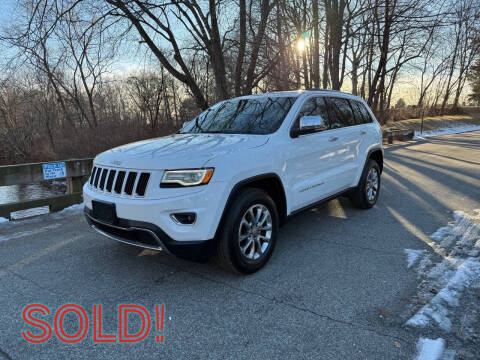 2016 Jeep Grand Cherokee for sale at The Car Lot Inc in Cranston RI