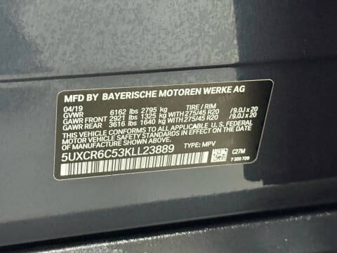 2019 BMW X5 xDrive40i