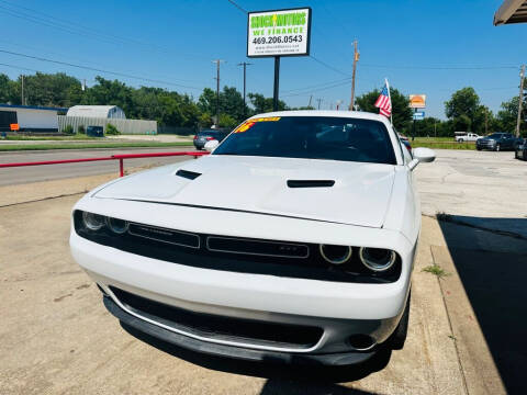 2016 Dodge Challenger for sale at Shock Motors in Garland TX