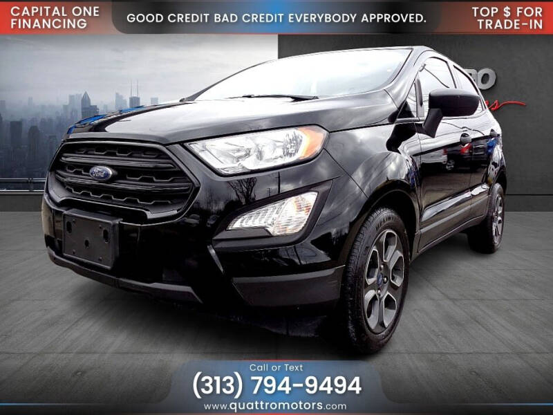 2018 Ford EcoSport for sale at Quattro Motors 2 - 1 in Redford MI