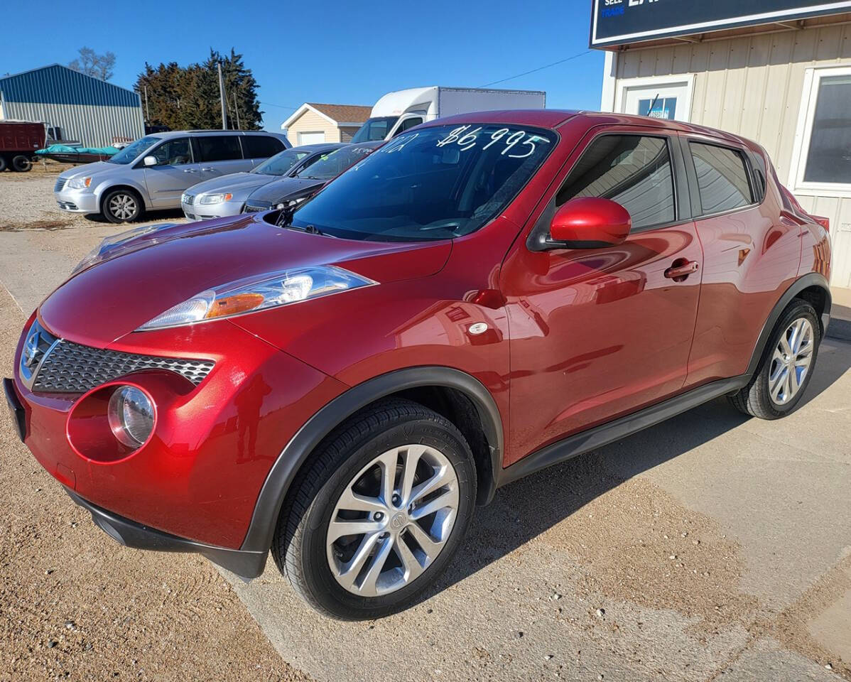 2012 Nissan JUKE for sale at LANDMARK AUTO GROUP LLC in Weston, NE