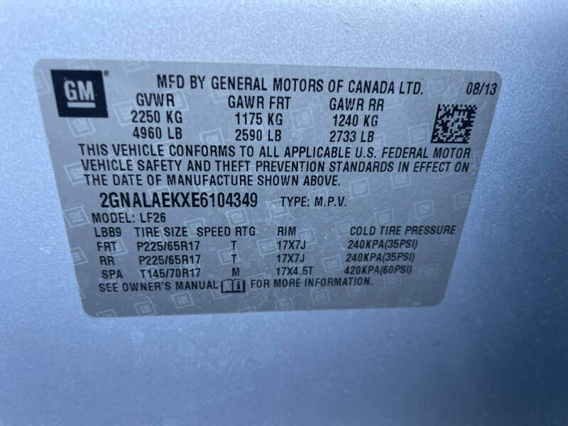 2014 Chevrolet Equinox LS