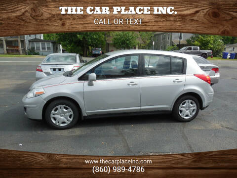 2012 Nissan Versa for sale at THE CAR PLACE INC. in Somersville CT
