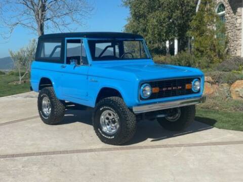 1970 Ford Bronco for sale at Classic Car Deals in Cadillac MI