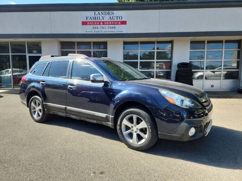 2014 Subaru Outback for sale at Landes Family Auto Sales in Attleboro MA