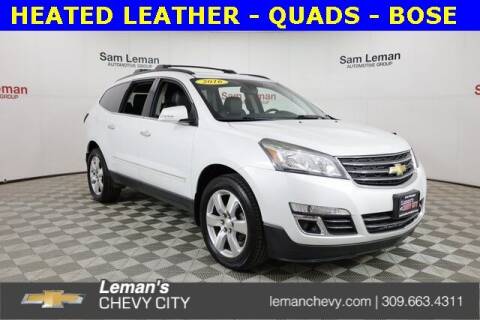 2016 Chevrolet Traverse for sale at Leman's Chevy City in Bloomington IL