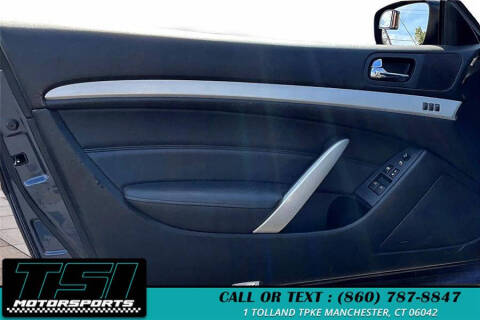 2009 Infiniti G37 Coupe x